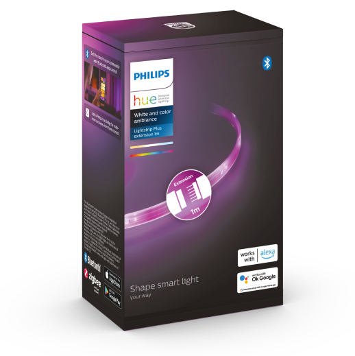 Philips Hue White and color ambiance taśma LED Plus (przedłużenie)