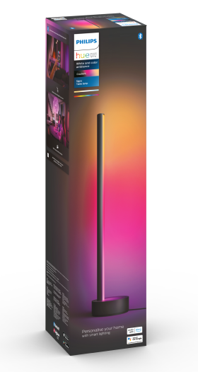 Philips Hue White and color ambiance Lampa Signe gradient (czarna)