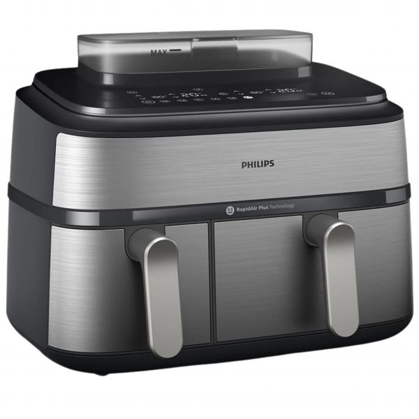 Frytkownica beztłuszczowa Philips Ovi Seria 5000 Dual Basket NA555/00 Airfryer